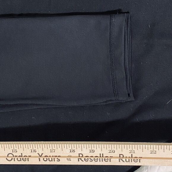 ZYIA Leggings Womens Size Medium Active Cropped 21” Length M Black Classic - Picture 8 of 9